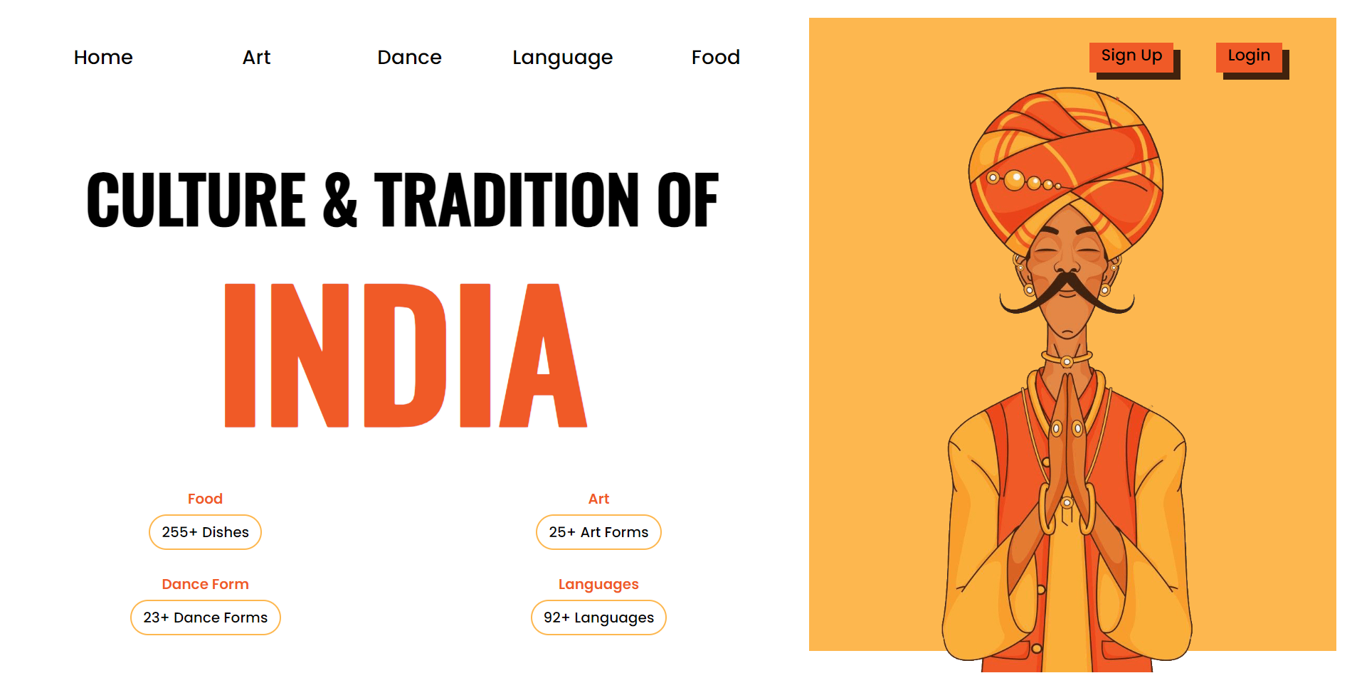 Image of work in web development