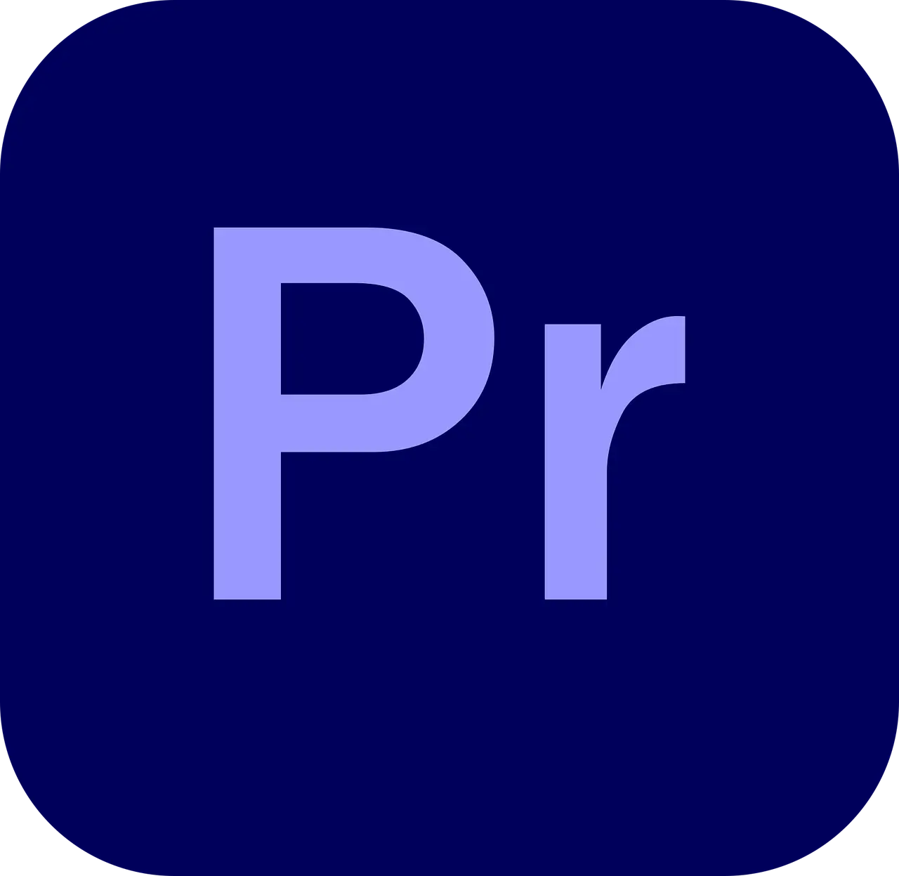 premier pro logo